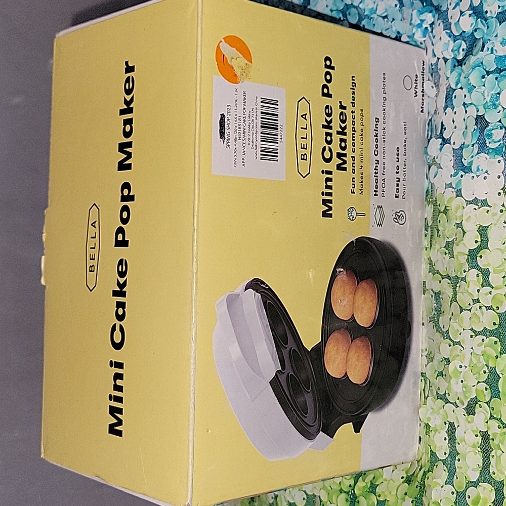 BELLA Mini Cake Pop Maker - New In Box - Picture 2 of 4